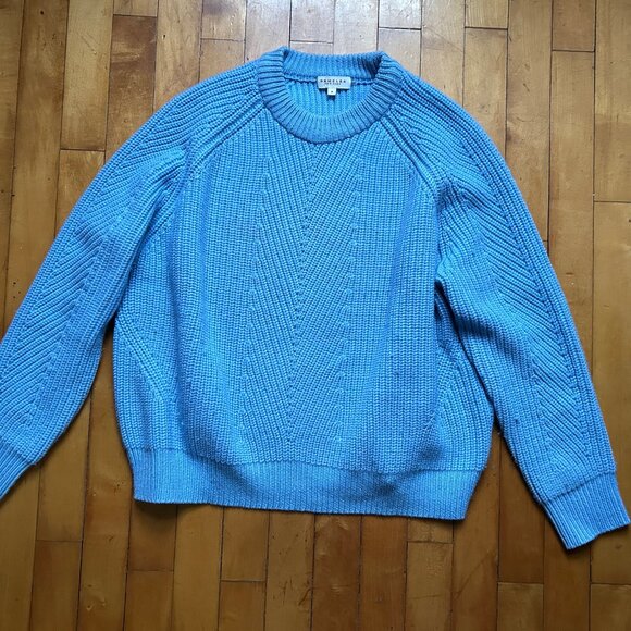 Demylee Chelsea Wool Sweater M Blue - Picture 1 of 6